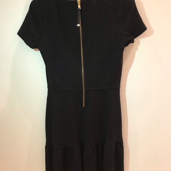 Juicy Couture Dress Solid Ponte Flirty in Black - Picture 3 of 4
